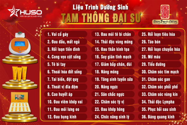 Liệu trình Tam Thông Đại Sư tại sao lại “đặc biệt” như vậy?
