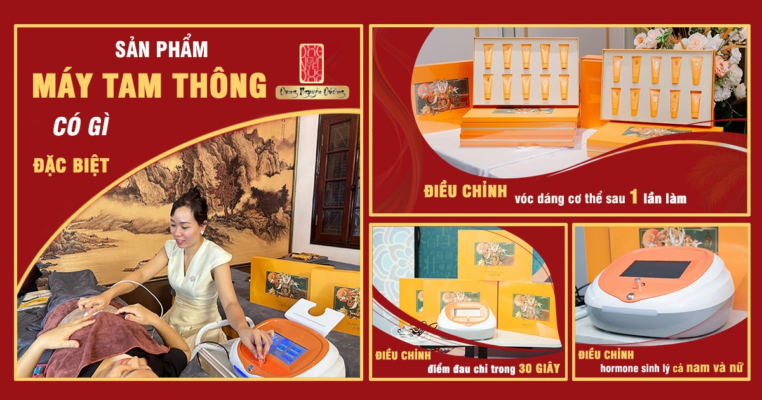 Dưỡng sinh bằng máy Tam Thông có gì nổi trội