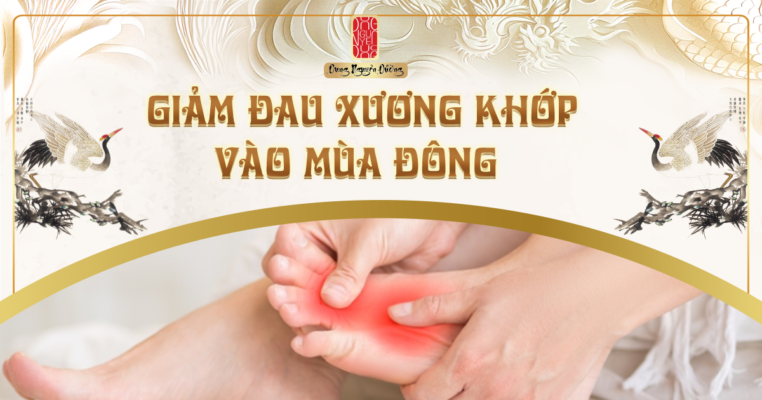 Giảm đau xương khớp vào mùa đông