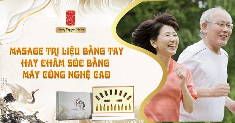Massage trị liệu bằng tay hay chăm sóc bằng máy công nghệ sẽ tốt hơn