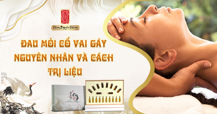 Đau mỏi cổ vai gáy – Nguyên nhân và cách điều trị